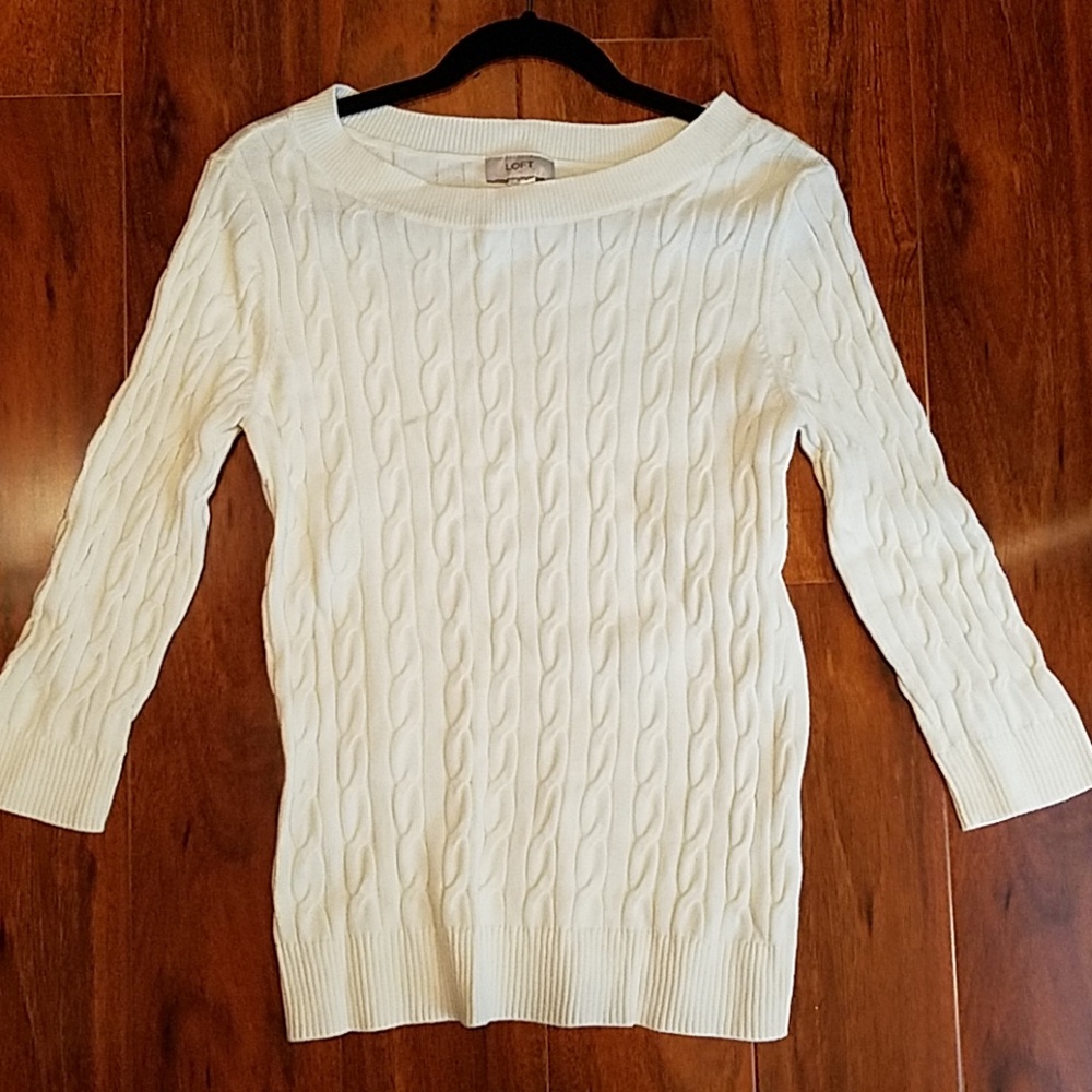 SALE LOFT 3/4 Sleeve Sweater